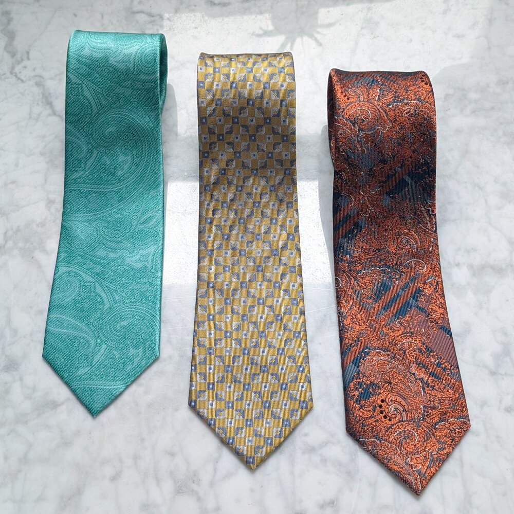 Bombastic Brioni Silk Tie Bundle